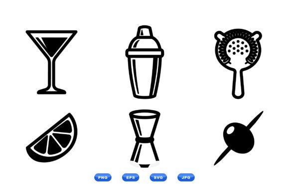 Download Bar Cocktail Icon Clipart - Bar Collection