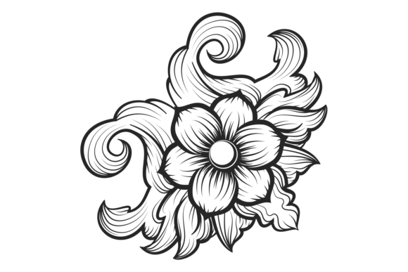 Download Vintage Ornament Engraving. Flourish Bar - Bar Collection
