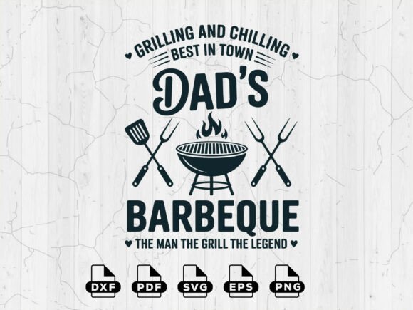 Download BBQ SVG, Dad's Bar and Grill Cut Files - Bar Collection