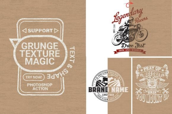 Download Text &amp; Shape Grunge Texture Creator - Texture Collection